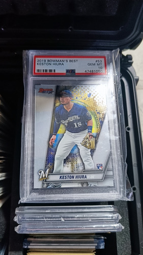 Tarjeta Baseball  2019 Bowman's Best Psa 10