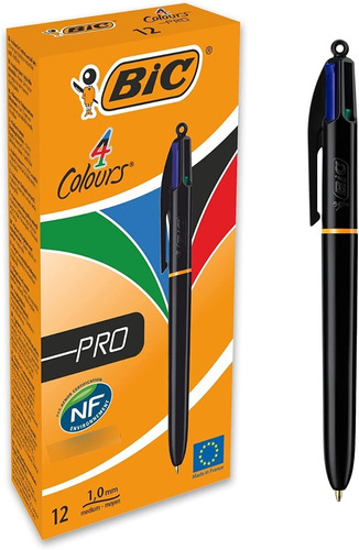 Bolígrafo Esfero Bic 4 Colores - Unidad a $17698