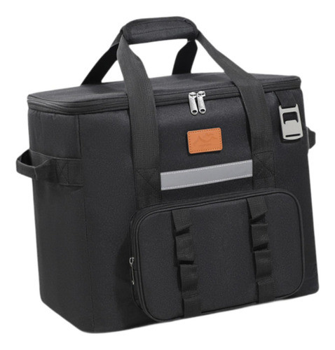 Caja De Almuerzo De Bolsa Más Fresca, Recipiente De Negro
