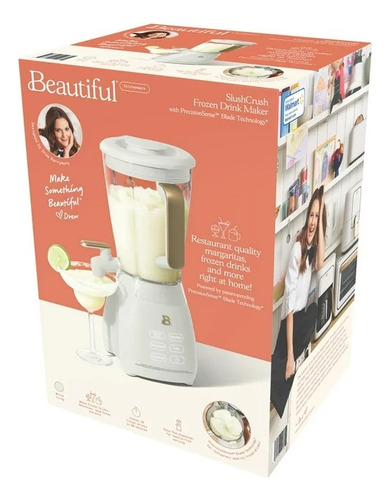 Licuadora Beautiful Slush Crush 60 Oz By Drew Barrymore / J Color Blanco