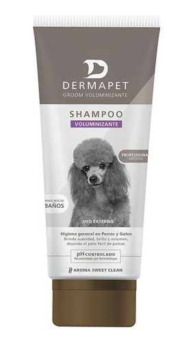 Shampoo Dermapet Groom Voluminizante 250 Ml