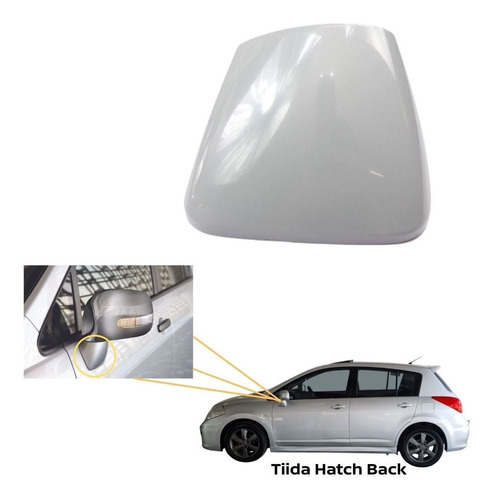 Vista Base Espejo Conductor Tiida Hatchback 2017 Nissan