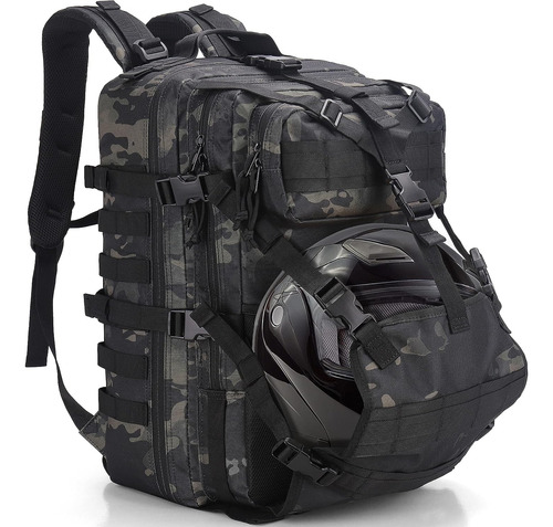 Motorcycle Helmet Backpack Bag For Men With Hard Hat Carrier