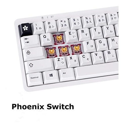 Teclado Mecánico Gk Gamakay Silencioso, 35pcs/pack Gamakay
