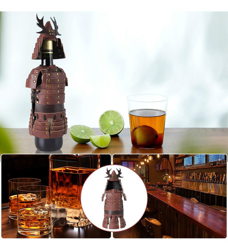 Funda Decorativa Para Botella De Vino, Elegante, De Cuero, P