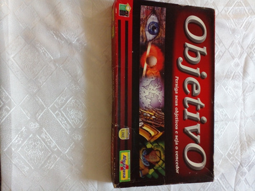 Jogo De Tabuleiro Objetivo Algazarra (Usado)