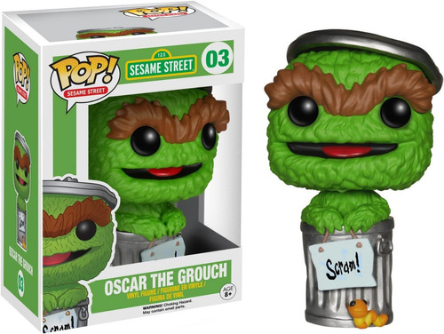 Funko Plaza Sesamo: Oscar Grouch Nuevo 03 Sesame Street