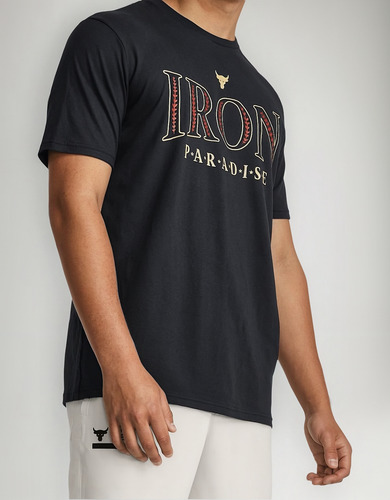 Playera Hombre Under Armour Project Rock Iron Paradaise G-l