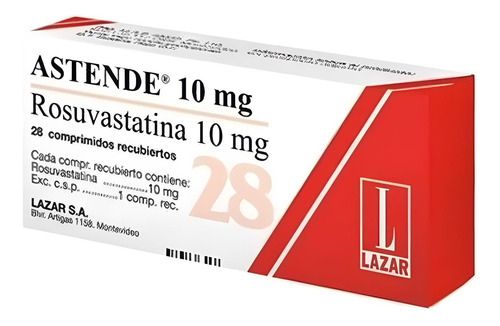 Astende® 10mg X 28 Comp. (rosuvastatina) | Normolipemiante