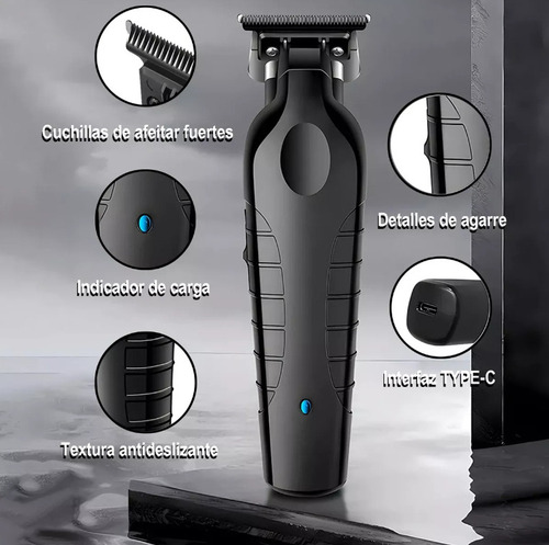 Transborder Barber Cortadora De Cabello 5v Negro