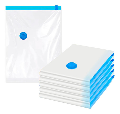 8 Piezas Bolsa De Almacenamiento Sellado Al Vacío 70 X 50 Cm Slim Company Para Guardar Ropa Ahorra Espacio Organizador Compresión Compacto Reutilizable Viaje