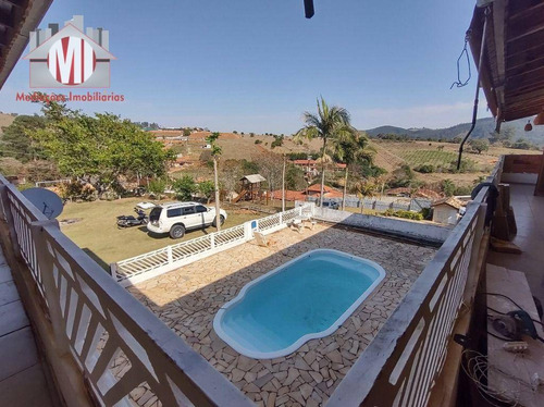 Imagem 5 de 30 de Linda Chácara Com 5 Dormitórios, Piscina, Campinho De Futebol, Pomar, À Venda, 1200 M² Por R$ 480.000 - Rural - Bragança Paulista/sp - Ch1051