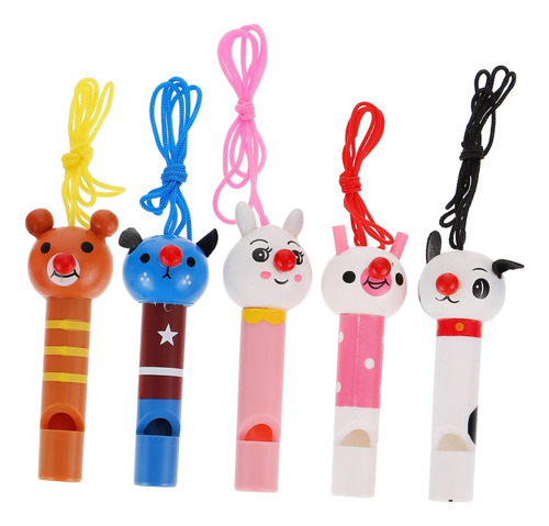 Py 2 Lindos Instrumentos De Madera Con Forma De Silbato