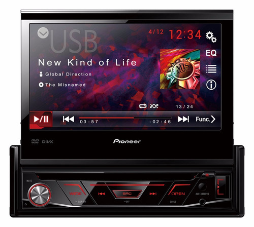 Autostereo Pioneer Avh-3850 Dvd