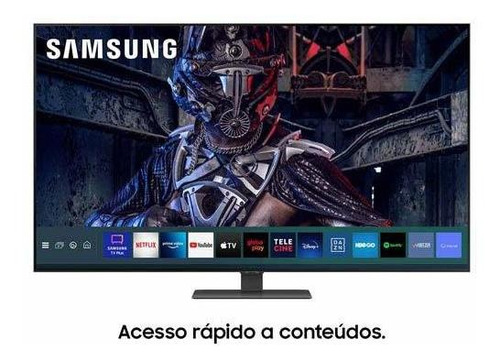 Imagem 6 de 9 de Smart Tv 4k Samsung Qled 55 Com Modo Game, Alexa - 55q80aa