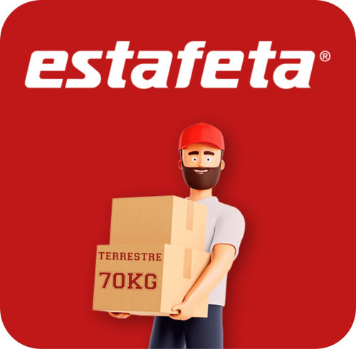 Guía Prepagada Estafeta 70 Kg Terrestre Con Recolección