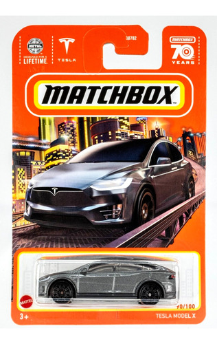Matchbox - Vehículo Tesla Model X - 30782