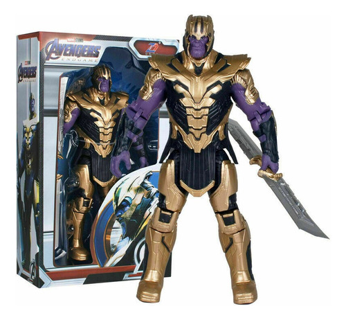 Marvel Avengers Super Hero Thanos Figura Juguete Modelo 18cm