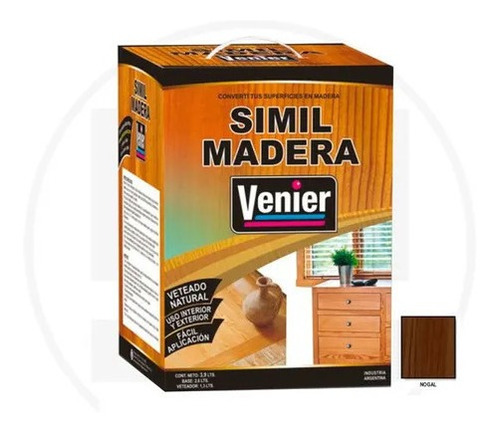 Pintura Simil Madera Venier X 0.75 Lts. Efecto Madera.