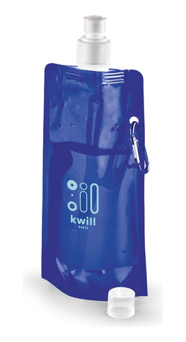 1000 Squeeze Dobrável Personalizado Com Mosquetão