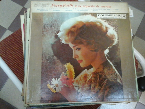 Vinilo 5186 - Bouquet - Percy Faith Y Su Orquesta - Cbs