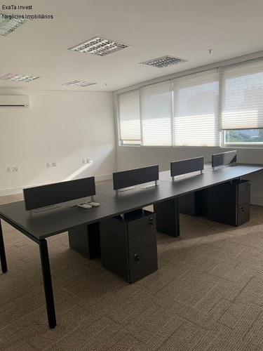Imagem 2 de 14 de Empresarial Jardim Sul, Salas Mobiliadas Com Recepção, 1 Sala Operacional, 1 Sala Diretoria, 1 Sala De Reunião, 3 Lavabos, 1 Copa Completa, 3 Vagas De Garagem, 110m2. Valor De Vend - Cc00058 - 684224