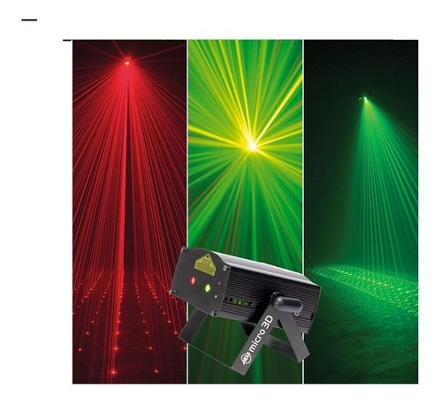 Laser American Dj Micro 3d Lampara Envio Inmediato +