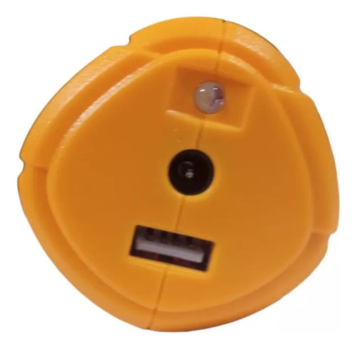 Power Bank Ingco 12v Usb Cucli1201 Color Naranja Claro