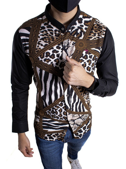 Camisa Animal Print Hombre | MercadoLibre ?