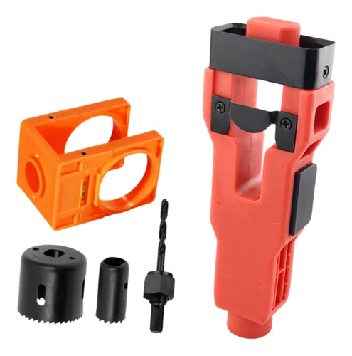 Kit De Instalación De Cerradura De Puerta, Naranja