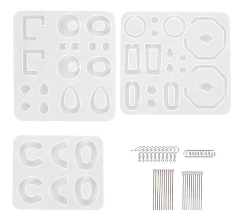 De Resina De Silicona Para Pendientes De , Pendientes