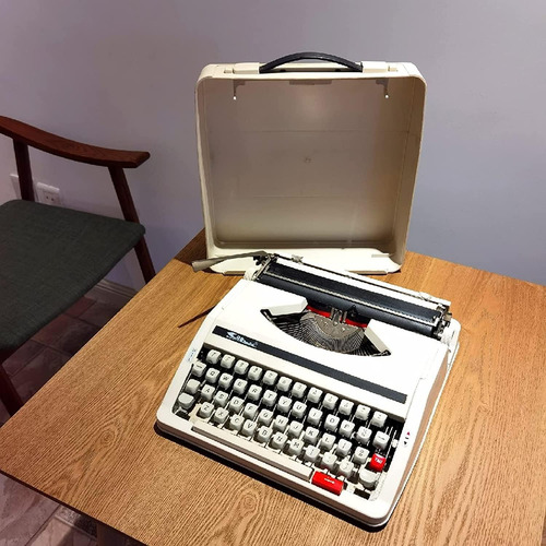 Máquina Escribir Inglesa Mecánica Vintage Retro Tradicional