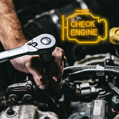 Lámpara Led Decorativa Check Engine 110-220 V