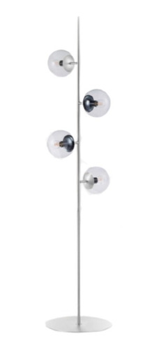 Lampara De Pie Orbit 4 L. 160 Cms Perfecta Cobre Perfecta