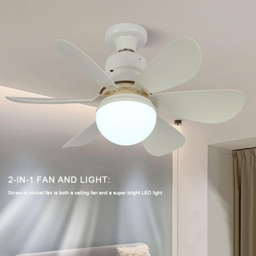 Ventilador De Techo Con Luz Led Grande Control Remoto