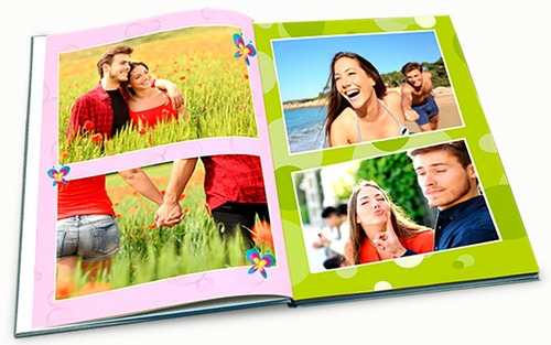 Fotolivro Álbum Vertical 20×30 Capa Dura Até 100 Fotos