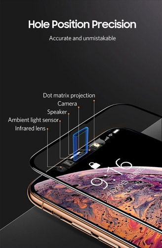 Mica Protector Corning® Glass Benks Para iPhone XS Max 6.5
