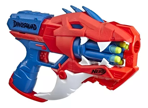 Nerf Pistola Lança 6 Dardos Arminha Brinquedo Raptor Slash