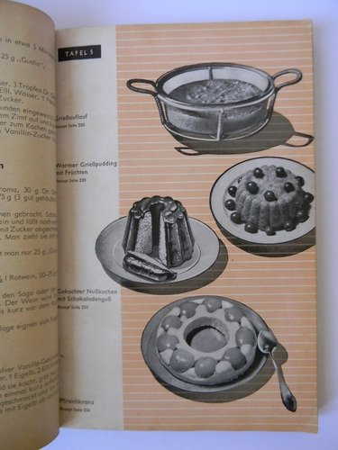 Schul-kochbuch August Oetker Alemán 1937 Ilustrado (Usado)