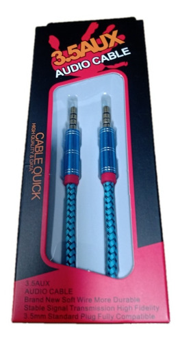 Imagen 4 de 7 de Cable Auxiliar Auriculares Con Micrófono 4 Polos 3 Líneas