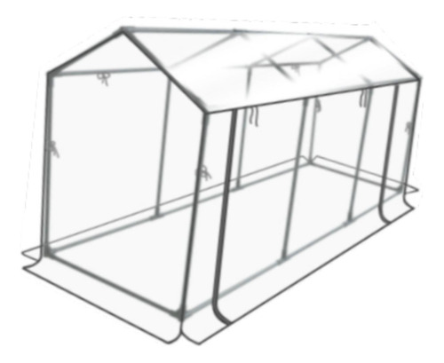 Mini Invernadero Transparente, Tienda De 180cmx60cmx78cm