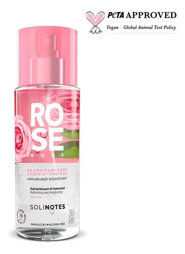 Solinotes Body Mist Rose 250ml