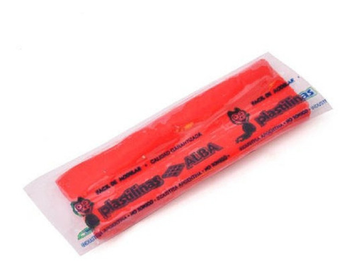 Plastilina Alba 20gr X3 Uni - Distribuidora Lv Color Blanco