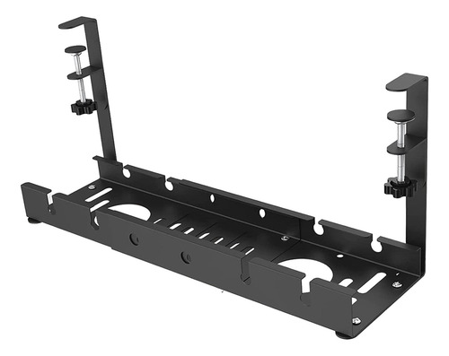 Organizador De Cables Para Escritorio, Estante De Negro