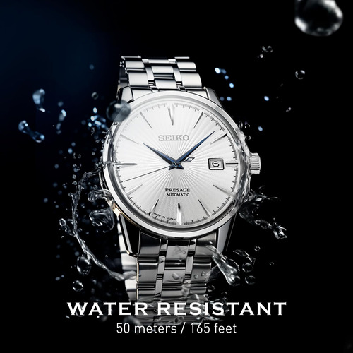 Relógio Seiko Srpb77 Presage Cocktail Time Para Homens Com M