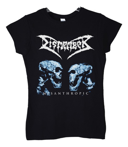 Polera Mujer Dismember Misanthropic Metal Abominatron