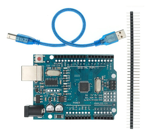 Uno R3 Arduino Compatible + Cable