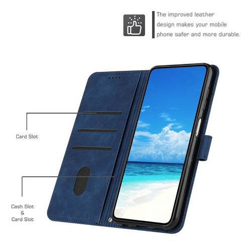 B Para A12 A31 A9 2020 Funda Tipo Cartera De Cuero