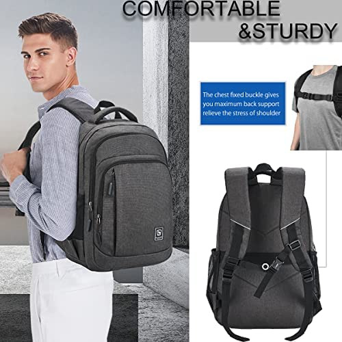 Wirabo Mochila Para Computadora Portátil Para Hombres Mochil