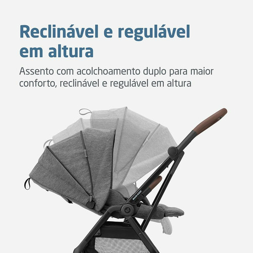 Carrinho Com Bebê Conforto Leona2 Trio - Maxi-cosi